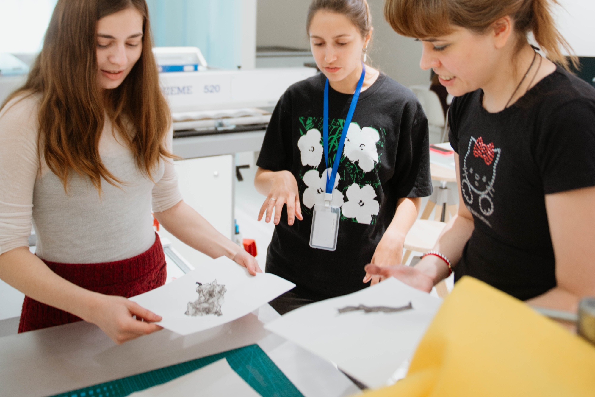 Курс печатной графики Лизы Куртовой